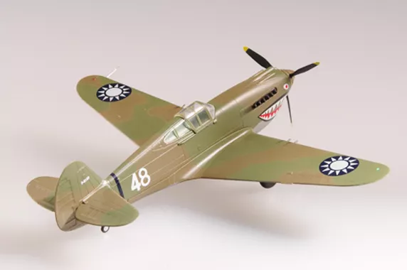 Trumpeter Easy Model - P-40B/C Warkawk 2nd Sqn in China